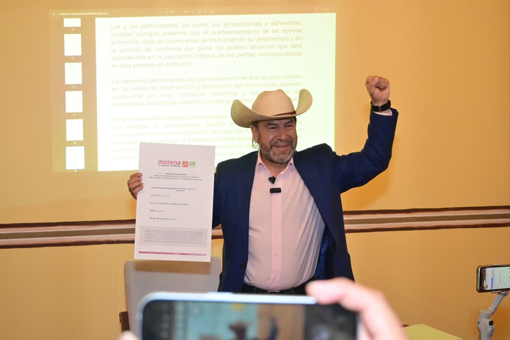 Si es hombre, yo soy; si es mujer, Ana Lilia Rivera es la mejor posicionada: Vázquez Conchas
